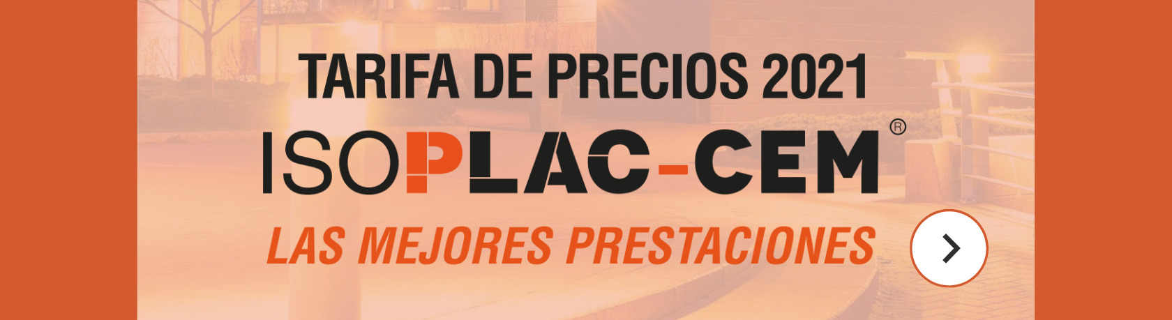 Tarifa ISOPLAC CEM