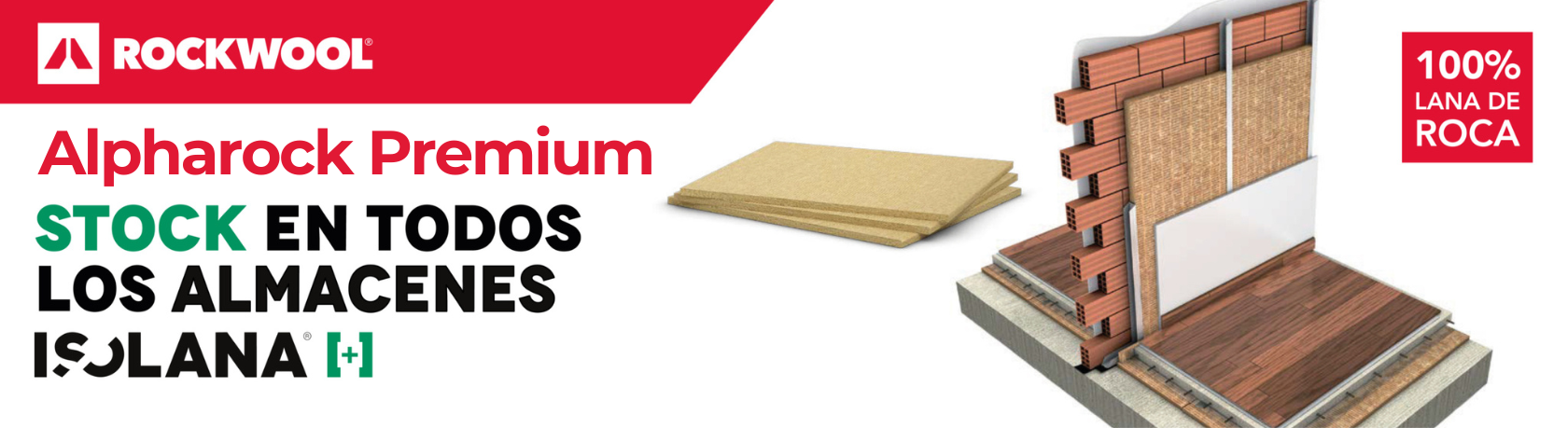 Alpharock Premium Aislamiento - Rockwool