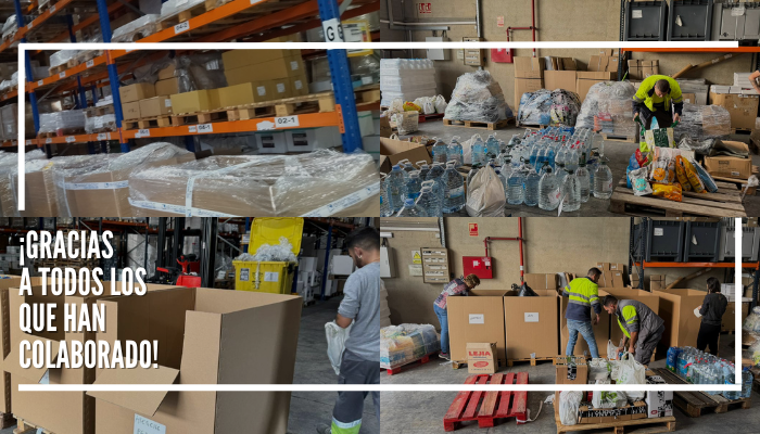 Gracias a tod@s los que participaron en la campaña de ayuda a damnificados por la DANA