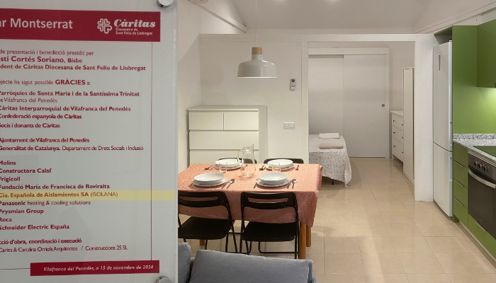 ¡El hogar Llar Montserrat ya está en marcha! - ISOLANA contribuyó con material para su rehabilitación