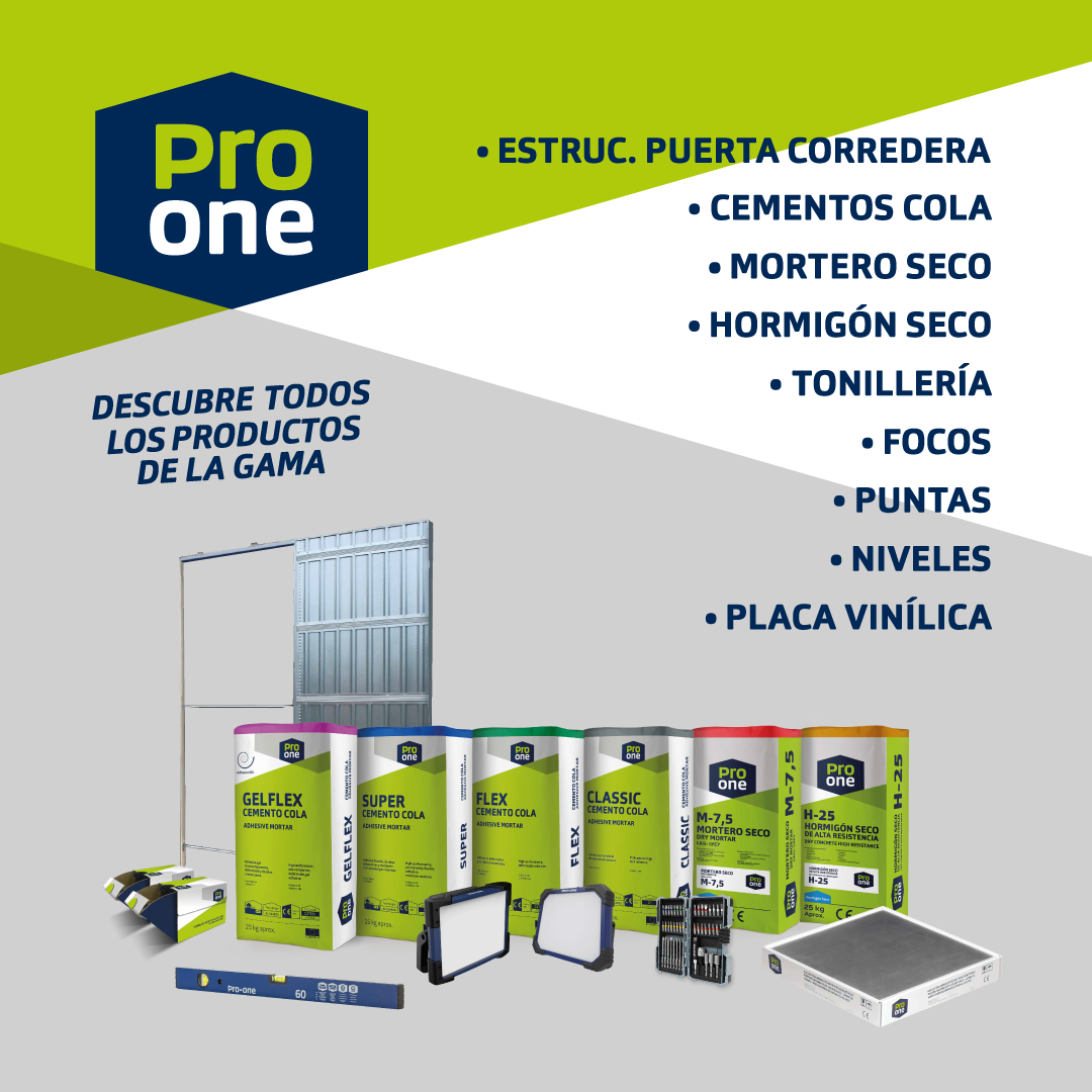 Pro One - Gama de productos