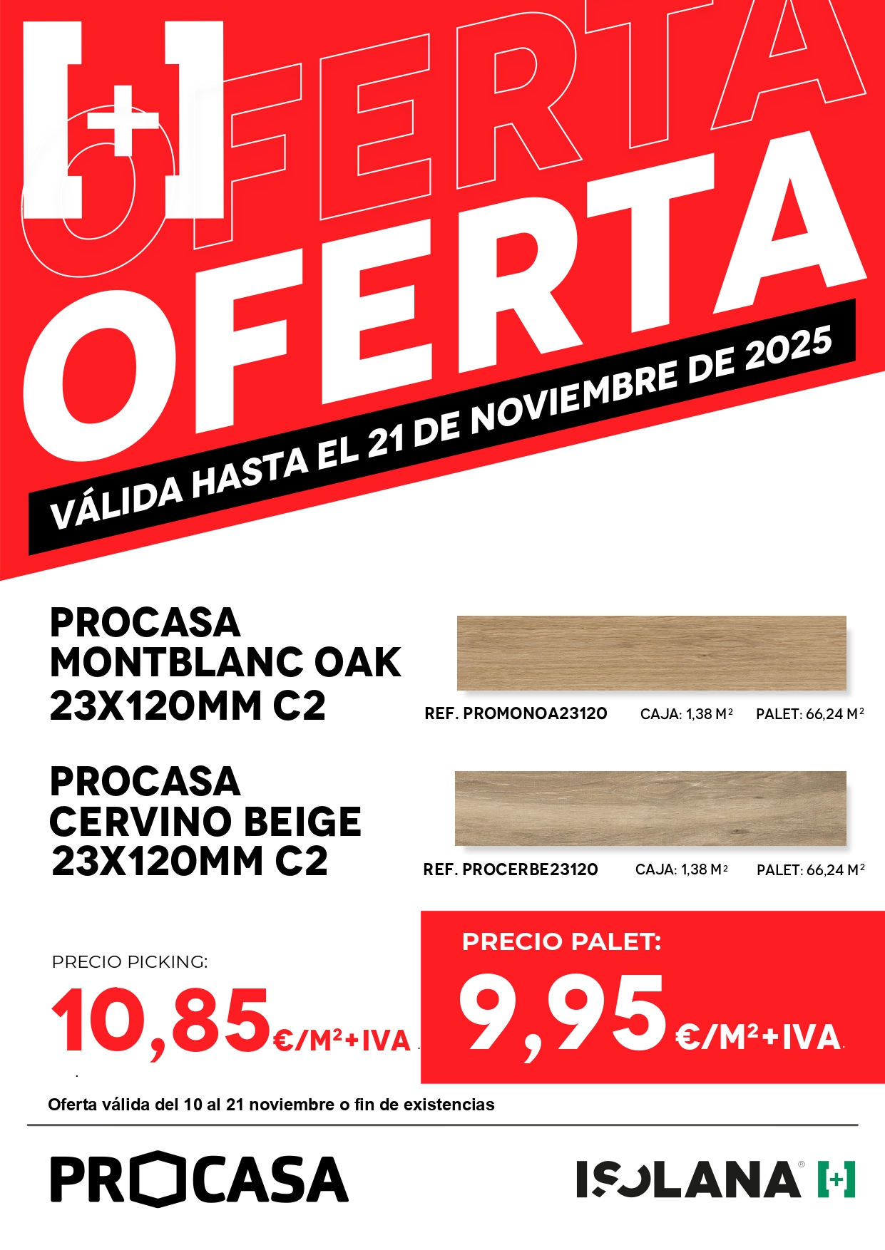 Ofertas ProCasa: Montblanc Oak 23 | - Cervino Beige