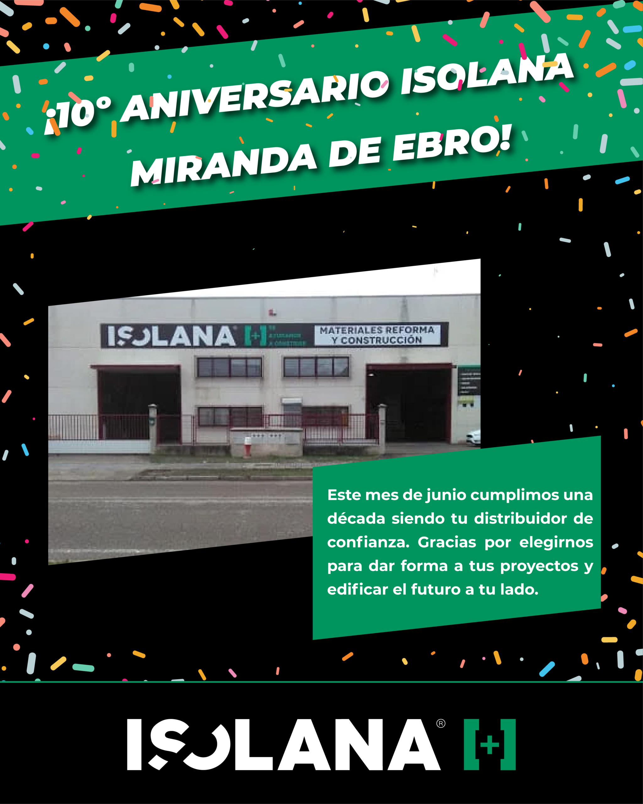 Isolana Miranda de Ebro - Aniversario