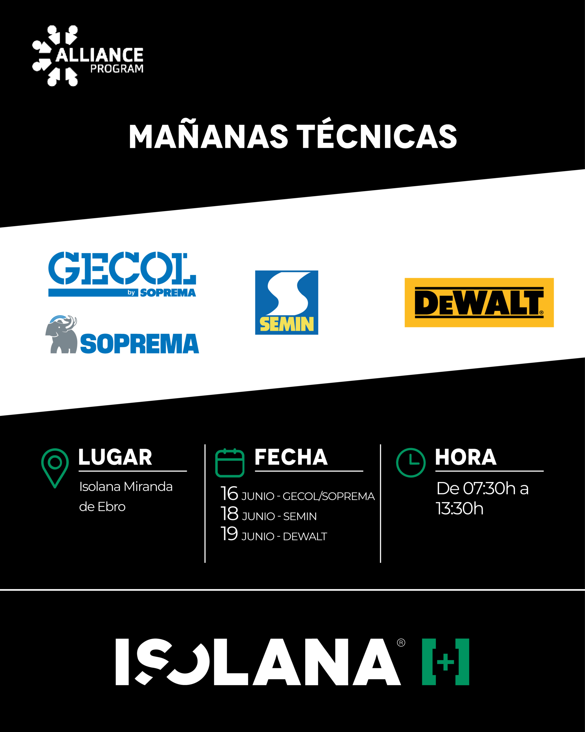 Isolana Miranda de Ebro – Mañana Técnica Isolana Miranda de Ebro - Mañana Técnica
