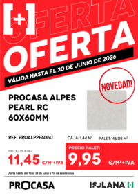 Oferta: Procasa Alpes Pearl RC 60x60mm