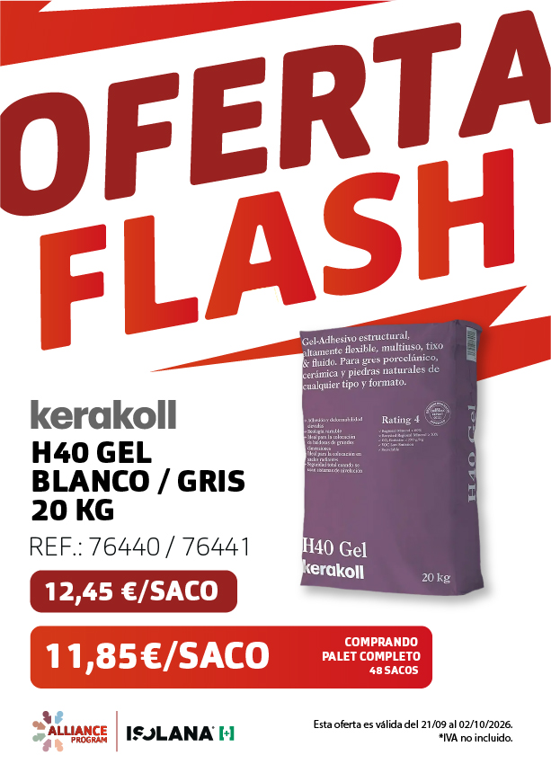 Oferta: H40 Gel de Kerakoll