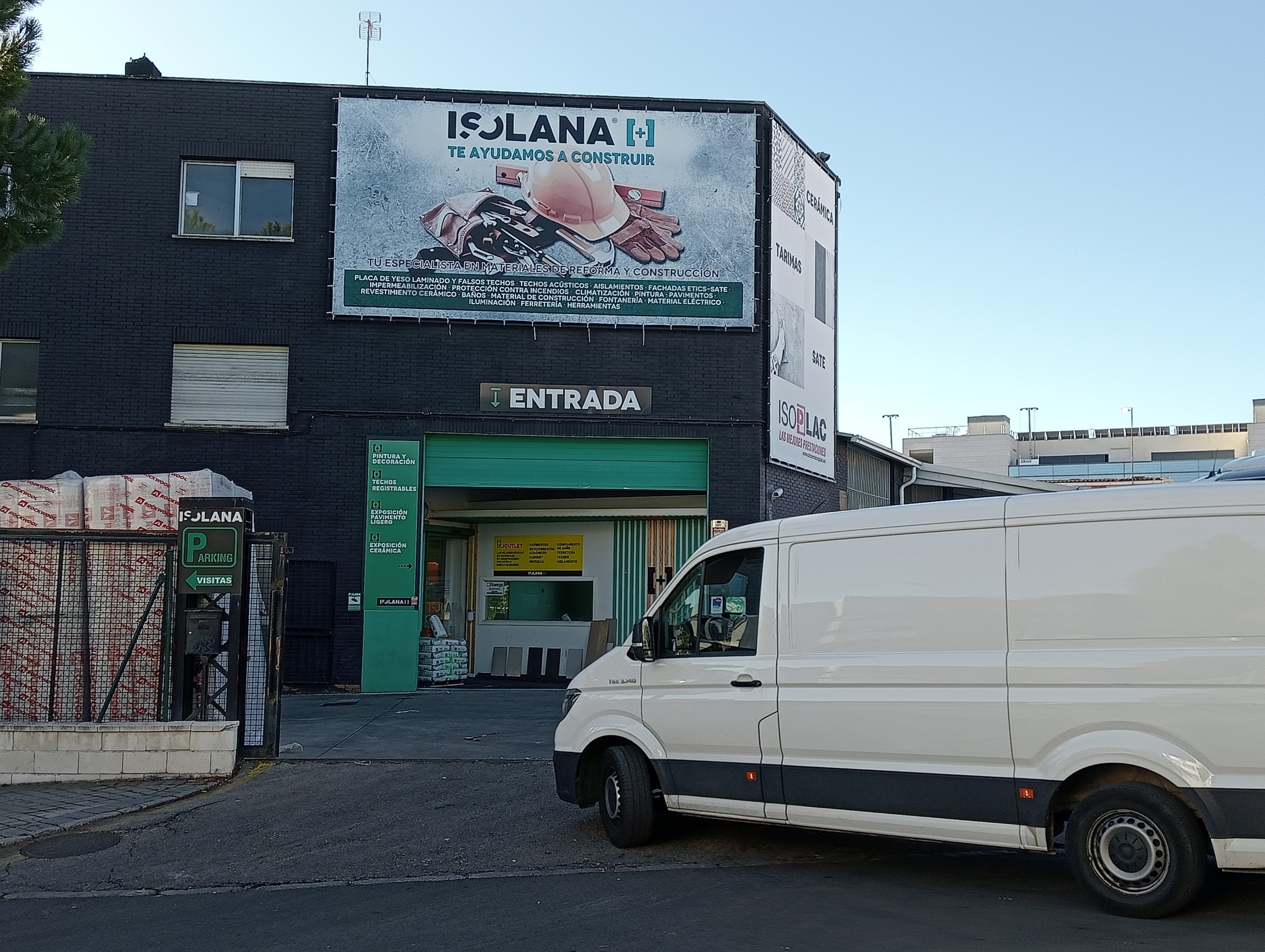 Almacén de materiales de construcción - Isolana Alcobendas